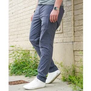 Olivers Gorpcore Compass Ripstop Nylon Pants Blue Steel Sz L
